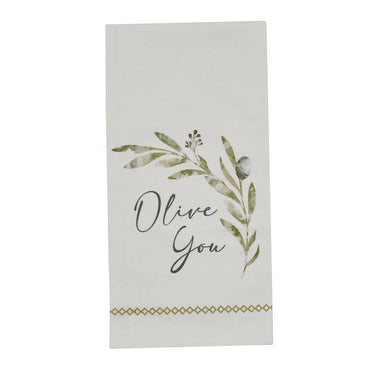 Olive You Decorative Dishtowels - Set of 6 Park Designs - The Fox Decor